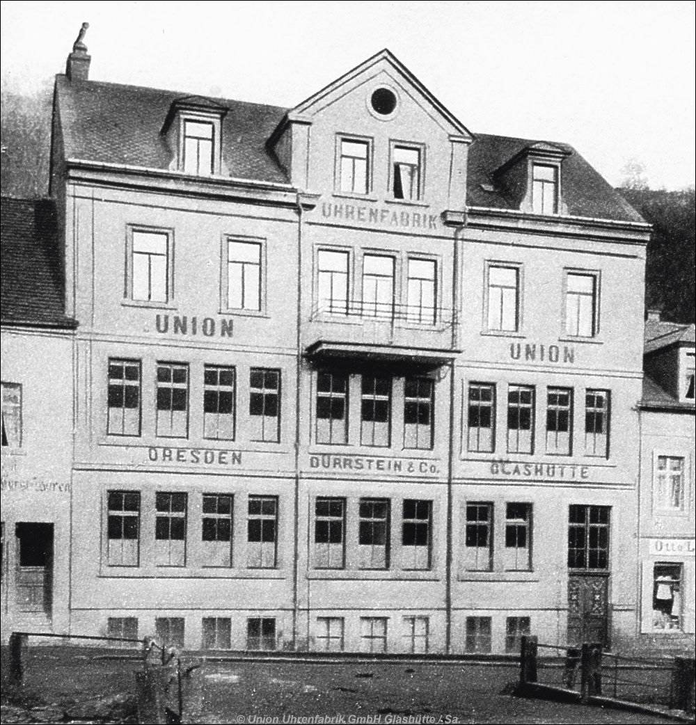 Union Glashütte > altes Firmengebäude
