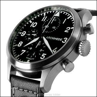 Archimede - Pilot Chronograph