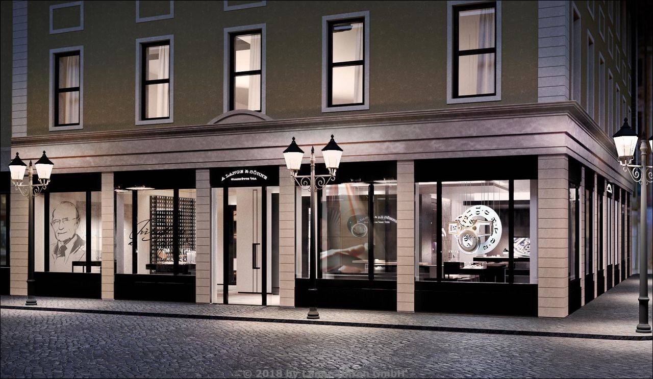 Die neue Boutique von A. Lange & Söhne am Dresdner Neumarkt