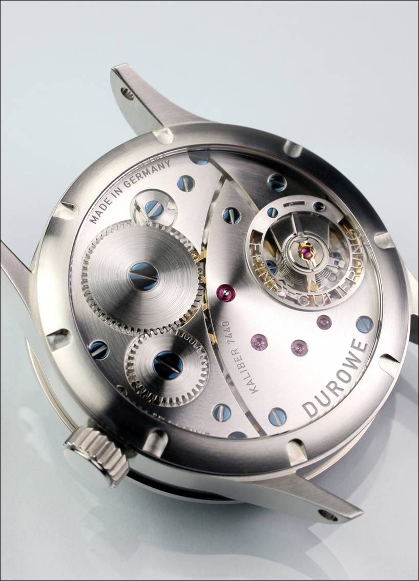 Einzeiger schwarz Durowe 7440