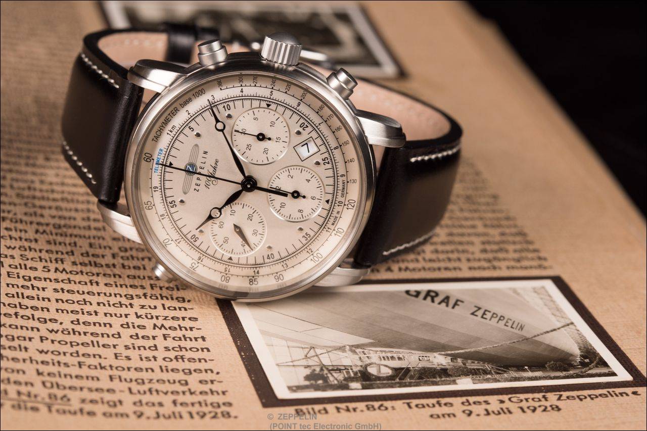 Zeppelin > 7620-1 > 100 Jahre Zeppelin Chronometer Sternwarte Glashütte